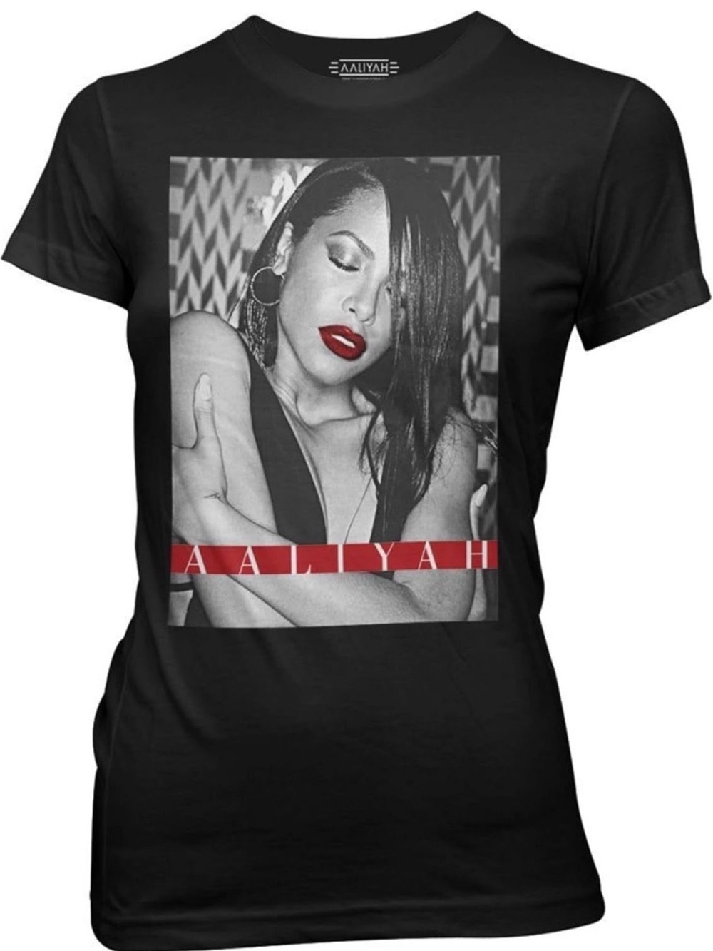 Black Aaliyah T-Shirt